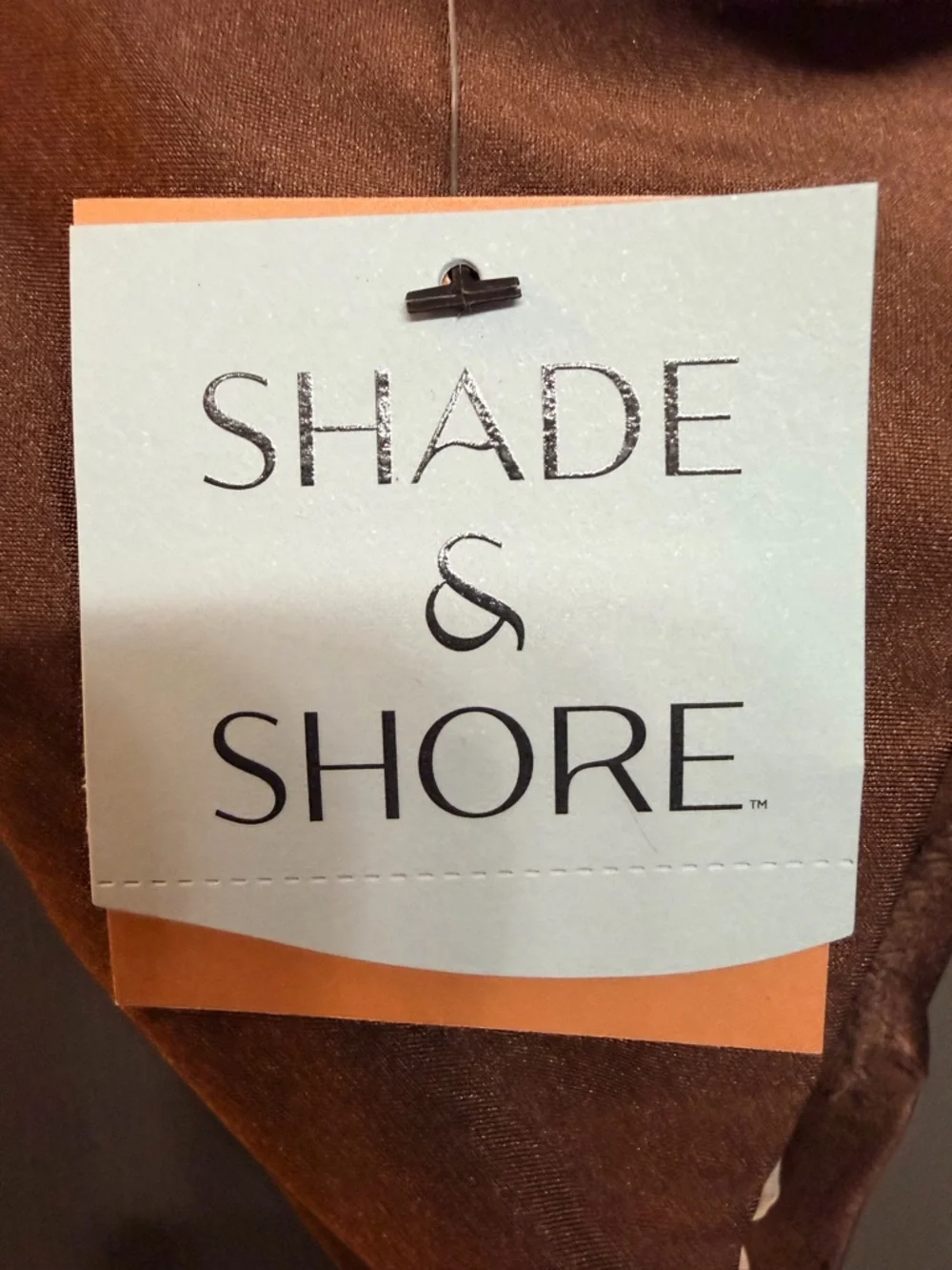 Shade & Shore Brown Tie-Side Bikini Bottoms